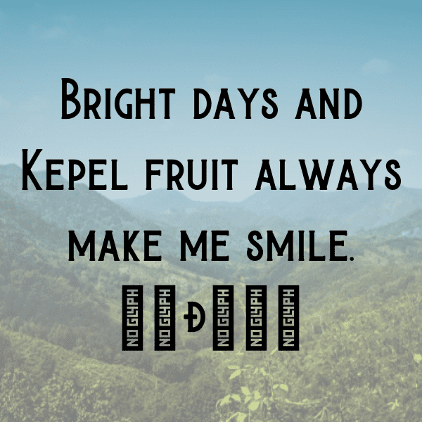 Kepel Fruit Captions Photo For Instagram-6396OW