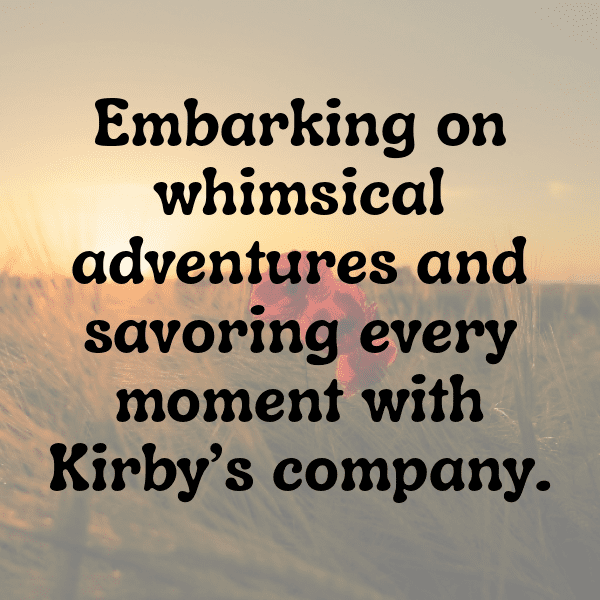 256+ Kirby Captions for Instagram (Best, Funny & Short) 11 Kirby Captions Image for Instagram-32ub01