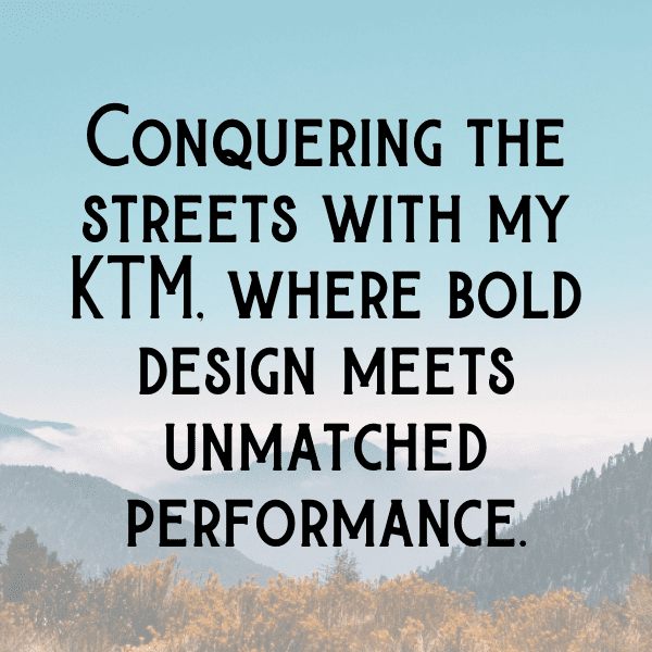 318+ KTM 250 Duke Captions for Instagram (Short, Trending & Viral) 11 KTM 250 Duke Captions Image for Instagram-8dCeHY