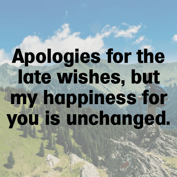 212+ Late Birthday Wishes Captions For Instagram (Best, Funny & Short) 10 Late Birthday Wishes Captions Image For Instagram-OJD4jG