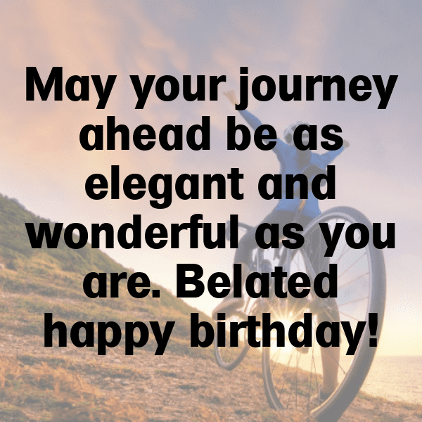 212+ Late Birthday Wishes Captions For Instagram (Best, Funny & Short) 8 Late Birthday Wishes Captions Image For Instagram-rrbVBl