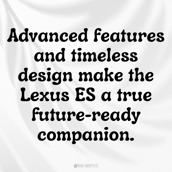 341+ Lexus ES Captions for Instagram (Trending, Funny & Top) 5 Lexus ES Captions Photo for Instagram-irMzSf