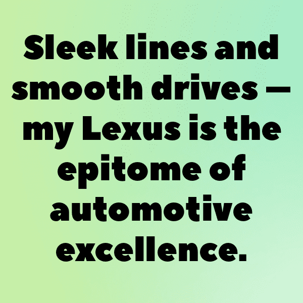 287+ Lexus IS Captions for Instagram (Fresh & Trendy) 5 Lexus IS Captions Photo for Instagram-J29BzQ