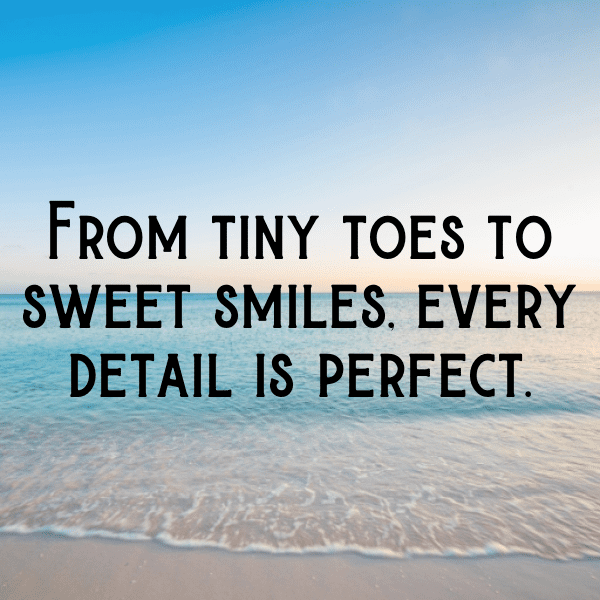 Little Blessings Baby Captions Image for Instagram-aNjdqI