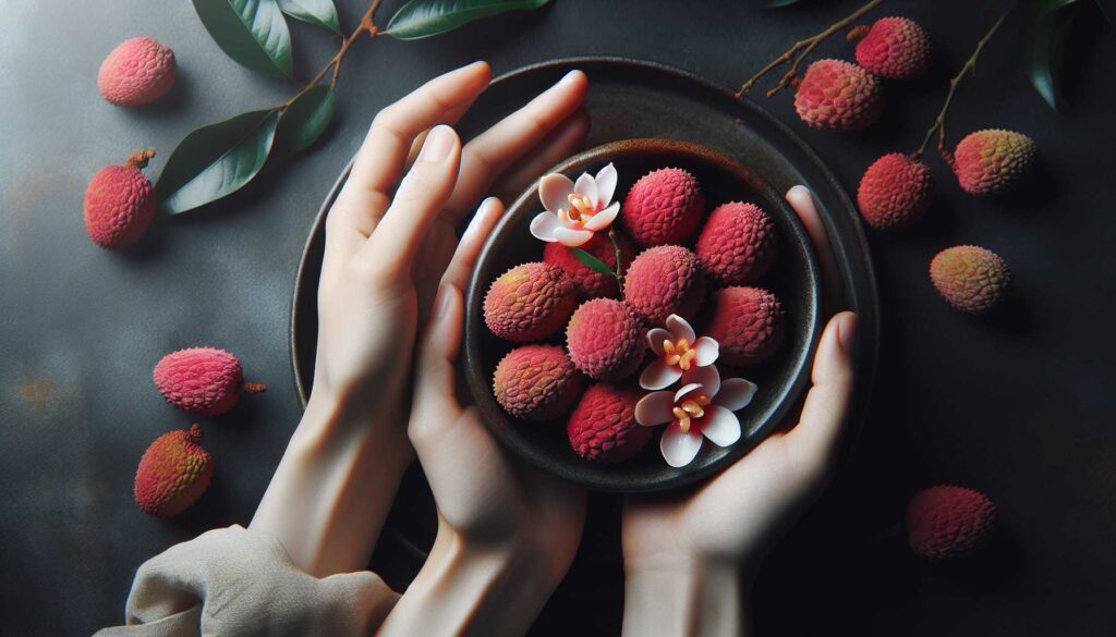 lychee captions for instagram - featured image