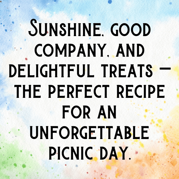 Meadow Picnic Captions Image for Instagram-MQ4Zeo