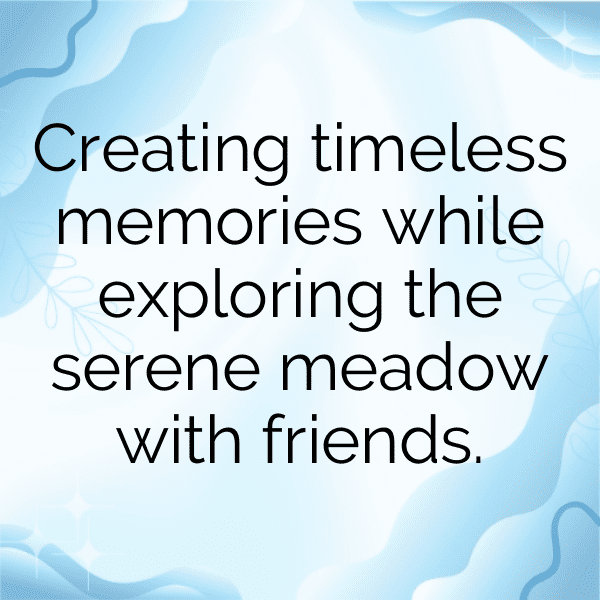 Meadow Walk Captions Image for Instagram-PE9txz