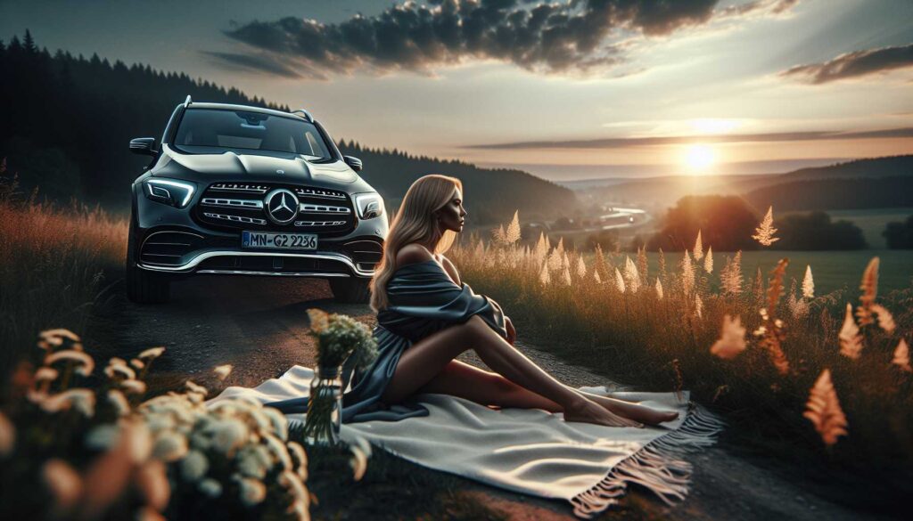 mercedes-benz glb captions for instagram - featured image
