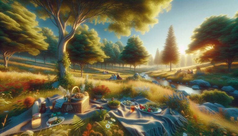 nature picnic captions for instagram - featured image