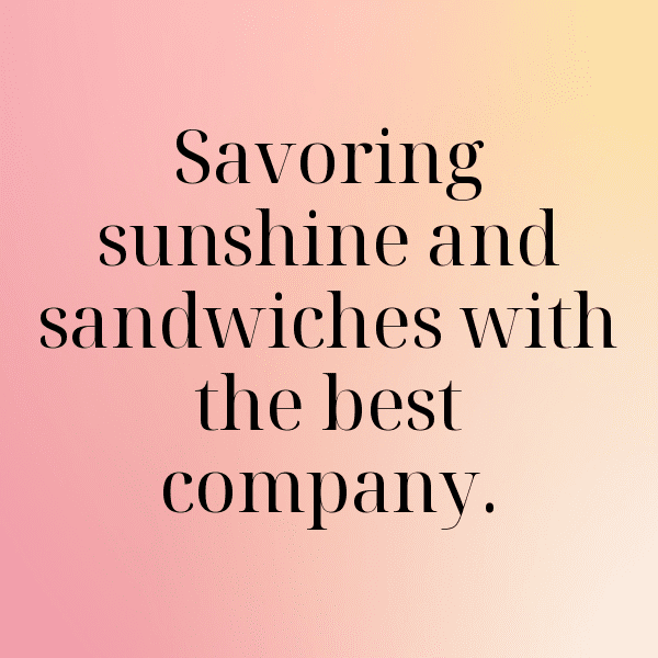 Nature Picnic Captions Photo for Instagram-YEYGJD