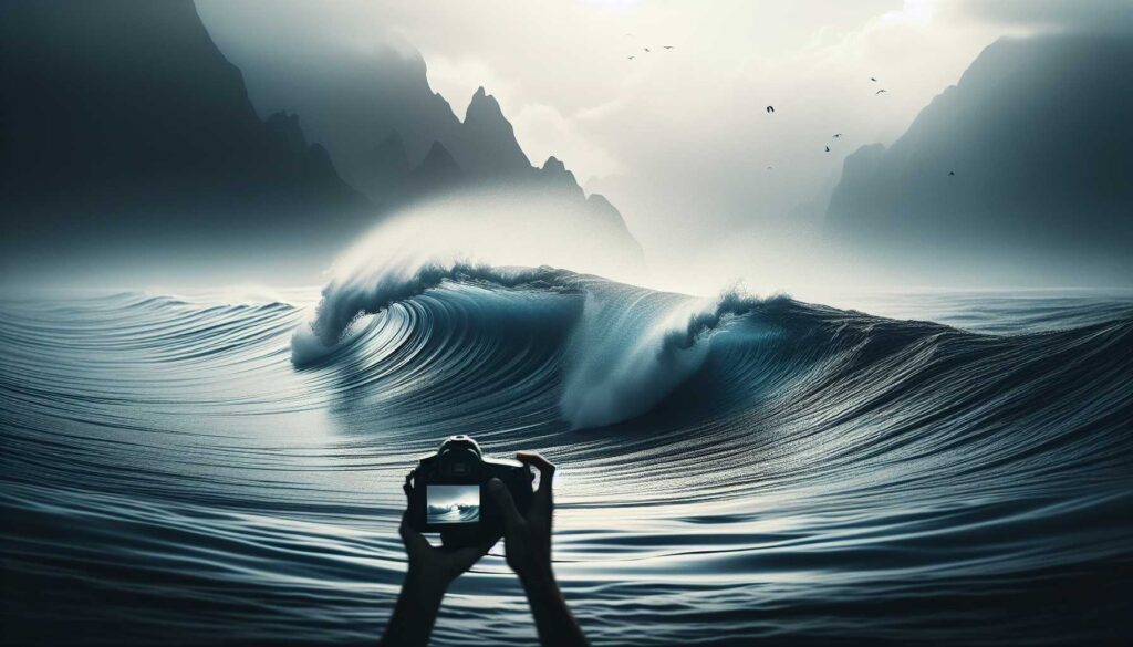 ocean waves captions for instagram - featured image