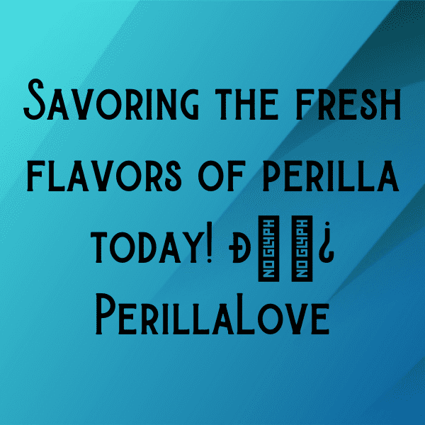 250+ Perilla Captions For Instagram (Best, Funny & Short) 6 Perilla Captions Image For Instagram-zPDcHZ