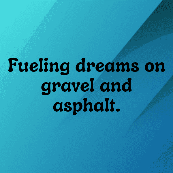 Rally Racing Captions Image for Instagram-fI7EGB