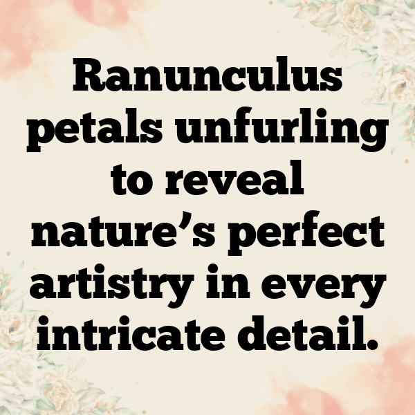 Ranunculus Captions Photo For Instagram-C1frq8