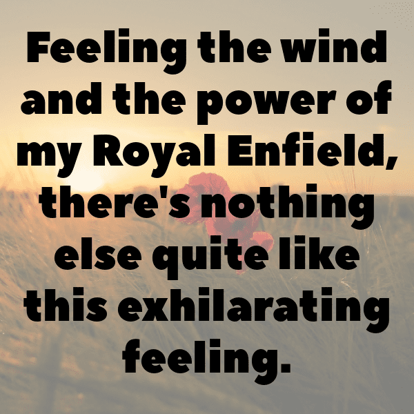 Royal Enfield Bullet Captions Photo for Instagram-S0oEdP