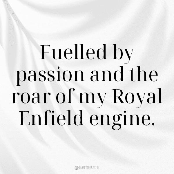 Royal Enfield Classic 350 Captions Image for Instagram-7rnnHK