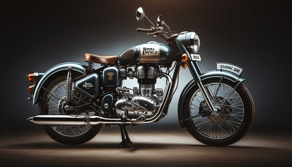 royal enfield classic 500 captions for instagram - featured image