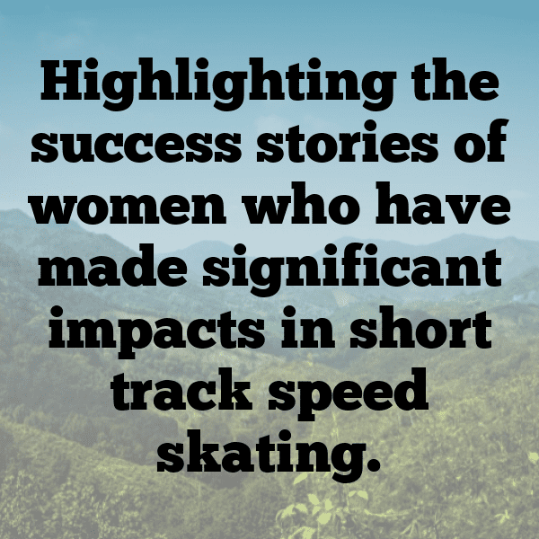 Short Track Speed Skating Captions Photo for Instagram-iZZyVq