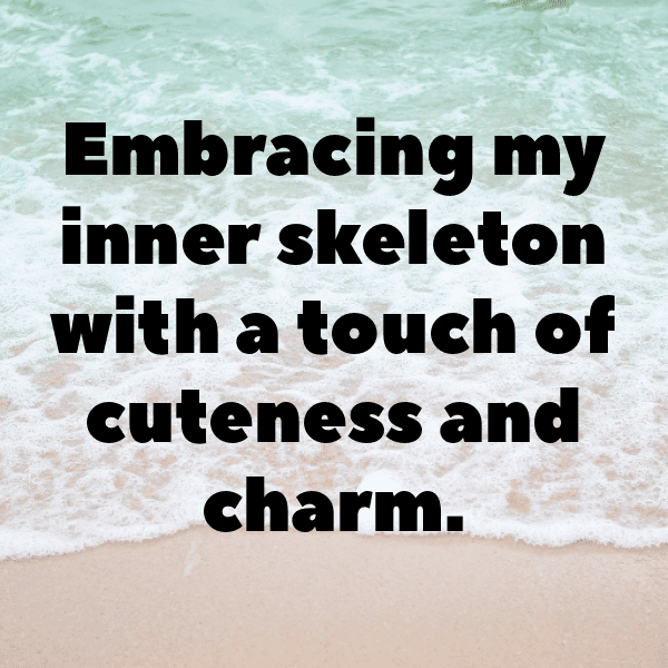 Skeleton Captions Photo for Instagram-nYOBWO