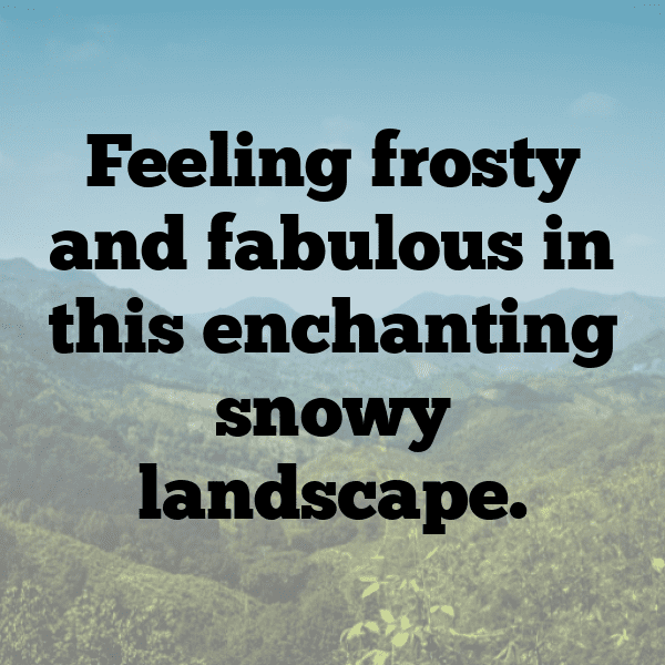 Snowshoeing Captions Image for Instagram-qQK7Ay