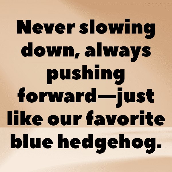 Sonic the Hedgehog Captions Photo for Instagram-32YqN1