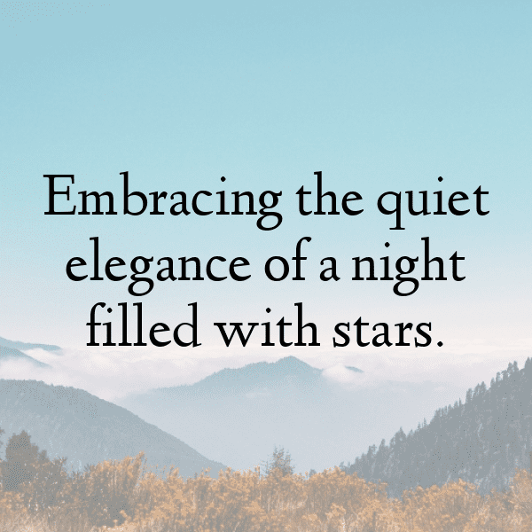 337+ Starry Night Captions for Instagram (Short, Trending & Viral) 17 Starry Night Captions Image for Instagram-Vagepv