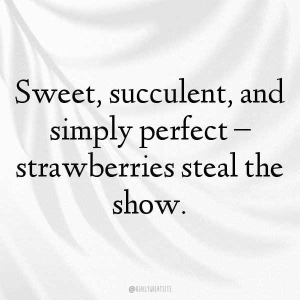 Strawberry Captions Photo For Instagram-WBmA23