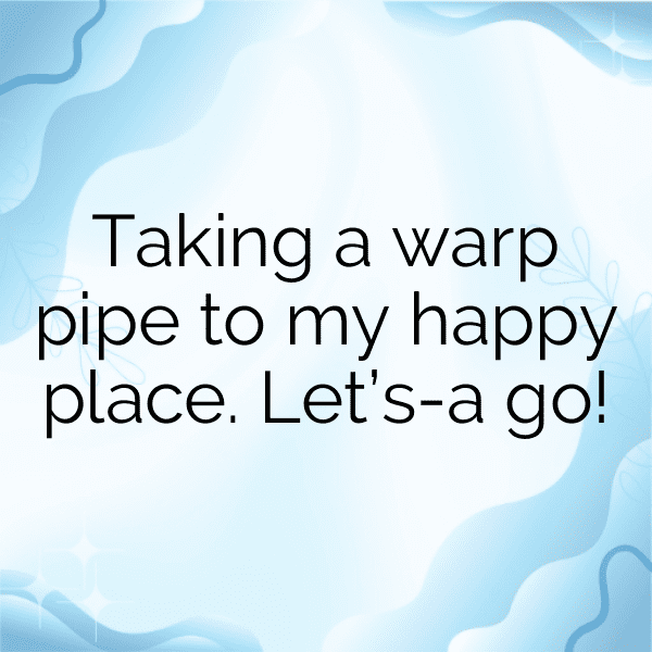 Super Mario Captions Photo for Instagram-X8wljk