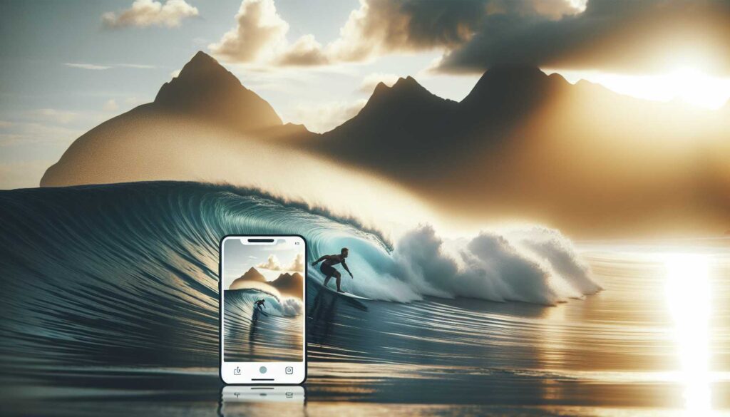 surfing captions for instagram - featured image