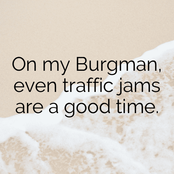 Suzuki Burgman Captions Image for Instagram-wvGZlc