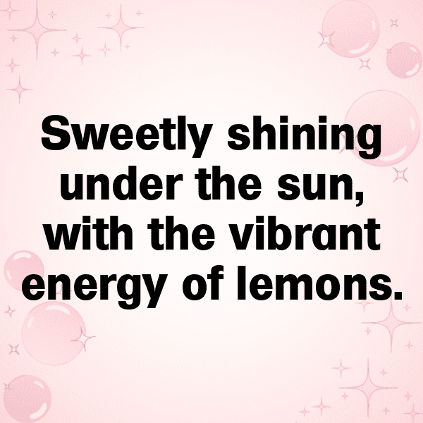 245+ Sweet Lemon Captions For Instagram (Best, Funny & Short) 7 Sweet Lemon Captions Photo For Instagram-6u30d5