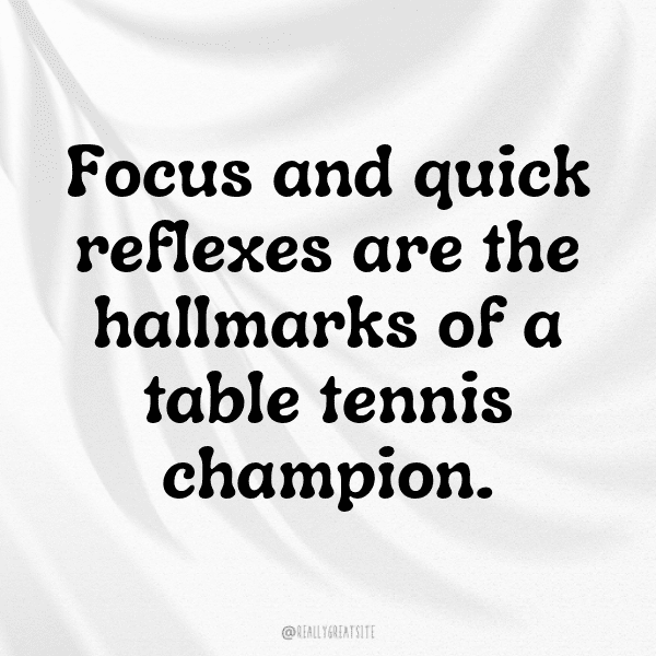 245+ Table Tennis Captions for Instagram (Fresh & Trendy) 8 Table Tennis Captions Photo for Instagram-EGFcX0