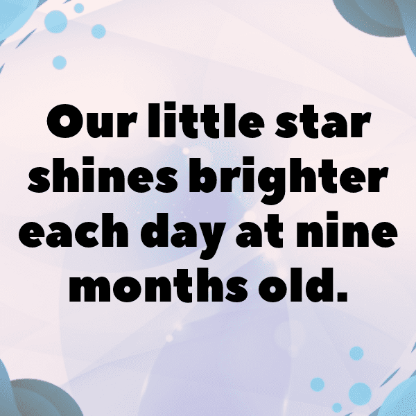 Tender Baby Captions Photo for Instagram-s5ArWj