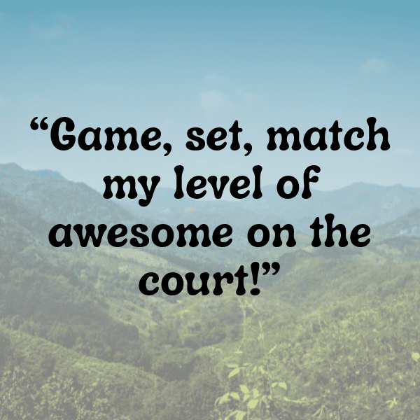 Tennis Captions Image for Instagram-rKj1DM