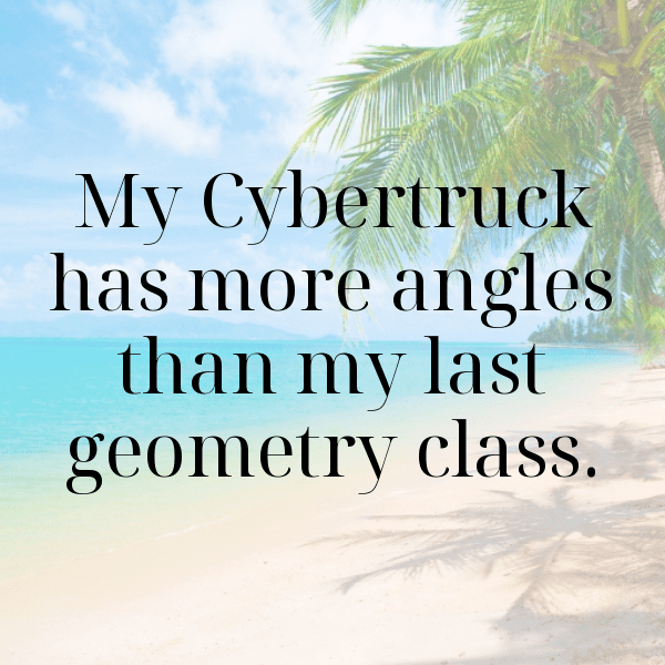 Tesla Cybertruck Captions Image For Instagram-G4OfGp