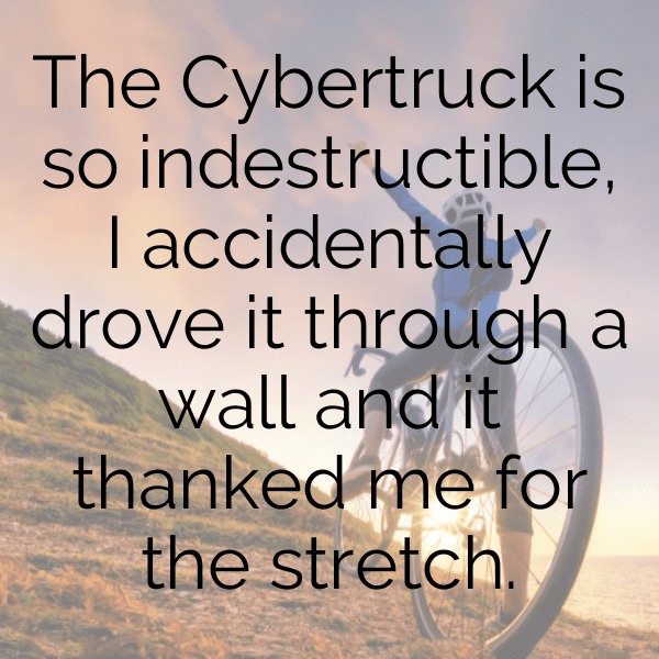 Tesla Cybertruck Captions Photo For Instagram-EBJmTb