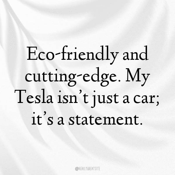 Tesla Model S Captions Image for Instagram-gJ4UrW