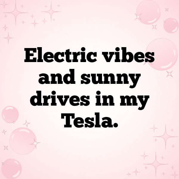 Tesla Model S Captions Photo for Instagram-2GmyyU