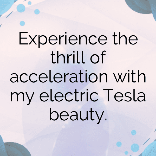 Tesla Model S Captions Photo for Instagram-e450u9