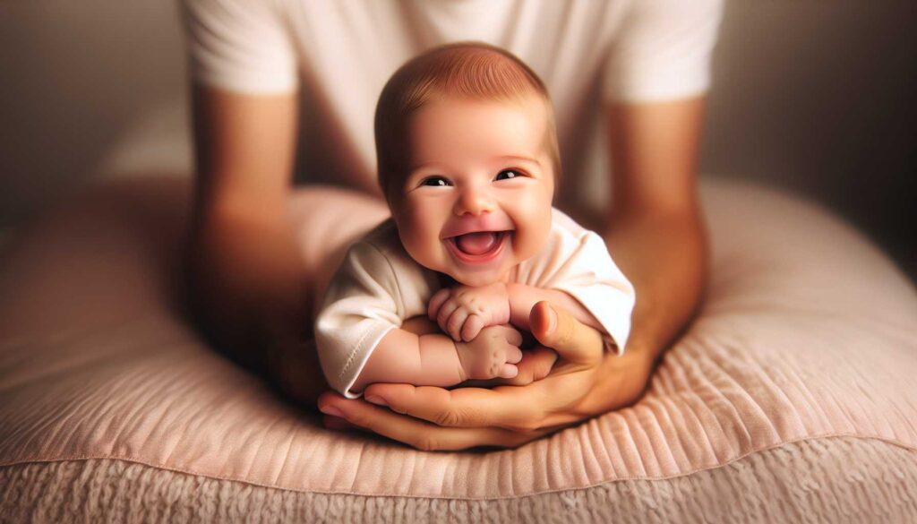 tiny smiles baby captions for instagram - featured image