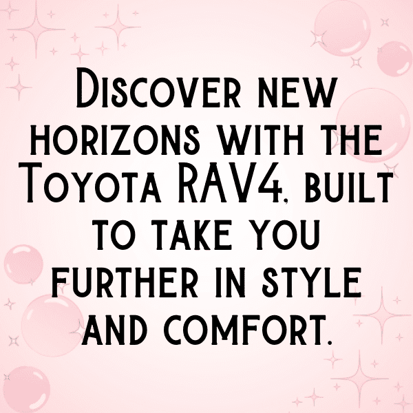 Toyota RAV4 Captions Image for Instagram-UVQv4G