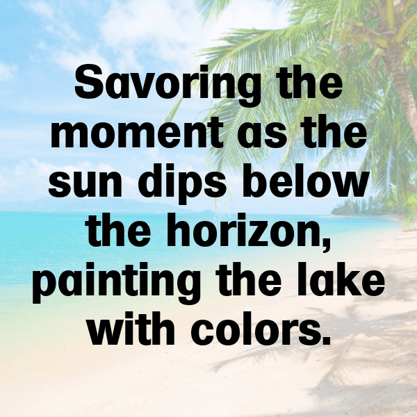 Tranquil Lake Captions Image for Instagram-4YKElr