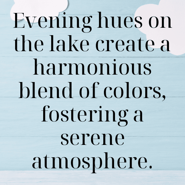 Tranquil Lake Captions Photo for Instagram-BigKi5