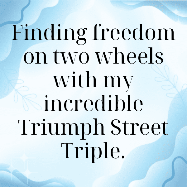 Triumph Street Triple Captions Image for Instagram-dZekA6