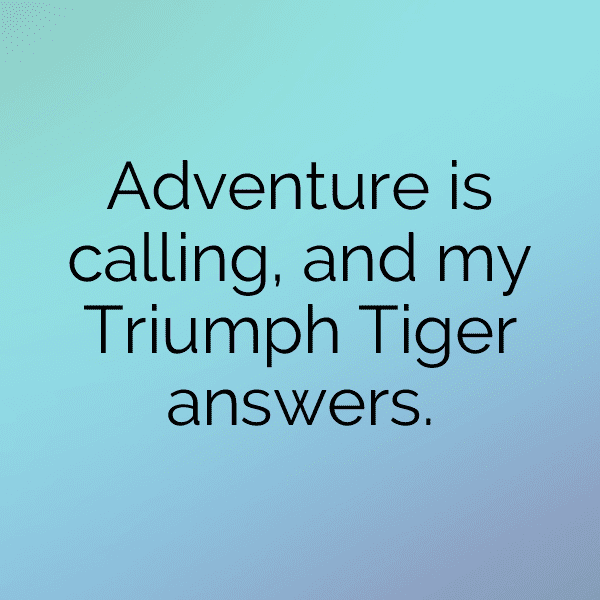 247+ Triumph Tiger Captions for Instagram (Short, Trending & Viral) 9 Triumph Tiger Captions Image for Instagram-W0rapg