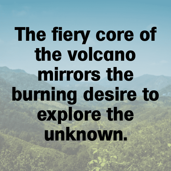 Volcano Adventure Captions Photo for Instagram-p3Fvpa