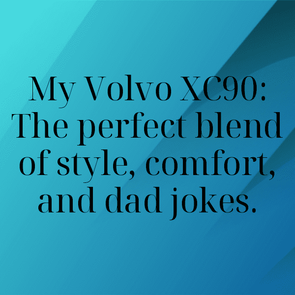 Volvo XC90 Captions Image for Instagram-C7zmrX