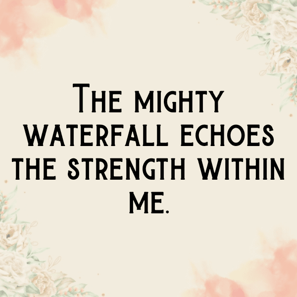 Waterfall Captions Photo for Instagram-YcL4mg