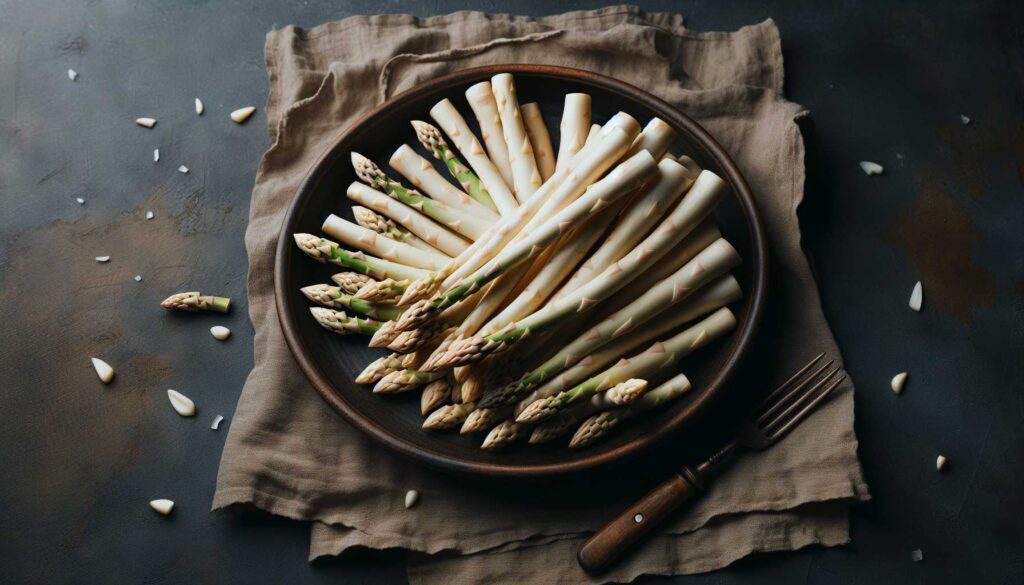 white asparagus captions for instagram - featured image