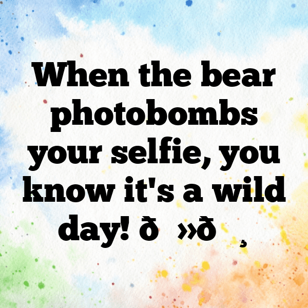 Wildlife Encounter Captions Photo for Instagram-QGZP54